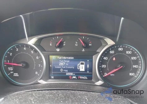 2020 Chevrolet Equinox Awd Lt 1.5L Turbo из США, поврежденный, VIN 2GNAXUEV8L6153689